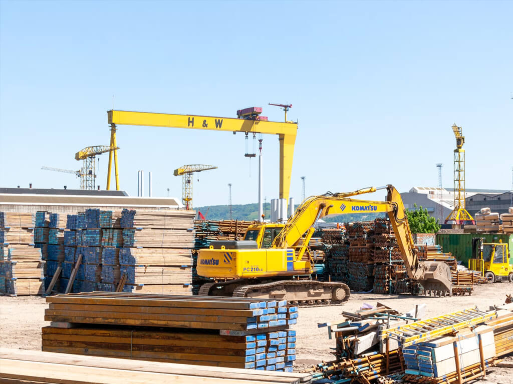 Construção moradia moderna